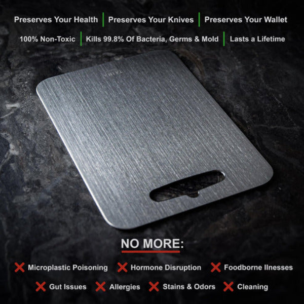 Timcu™ Pure titanium cutting board
